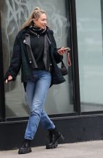 FREYA ALLAN Out with a Friend in New York 12/30/2023
