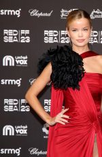 FRIDA AASEN at Opening Night Screening of Hwjn at Red Sea International Film Festival in Jeddah 11/30/2023