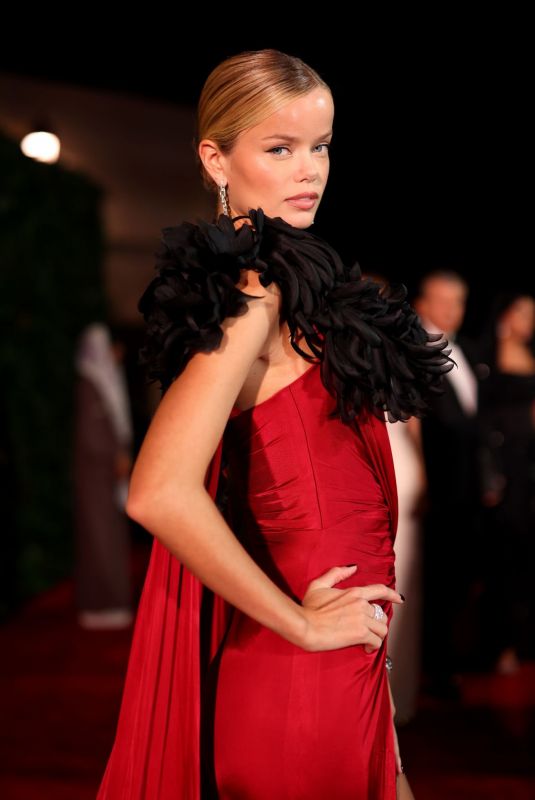 FRIDA AASEN at Opening Night Screening of Hwjn at Red Sea International Film Festival in Jeddah 11/30/2023