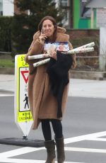 GABBY KARAN Out Shopping in New York 12/23/2023