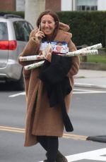 GABBY KARAN Out Shopping in New York 12/23/2023