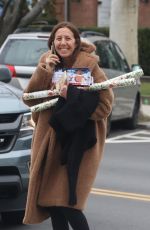 GABBY KARAN Out Shopping in New York 12/23/2023