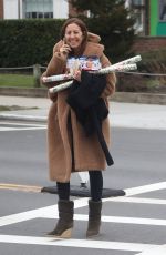 GABBY KARAN Out Shopping in New York 12/23/2023