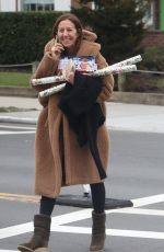 GABBY KARAN Out Shopping in New York 12/23/2023