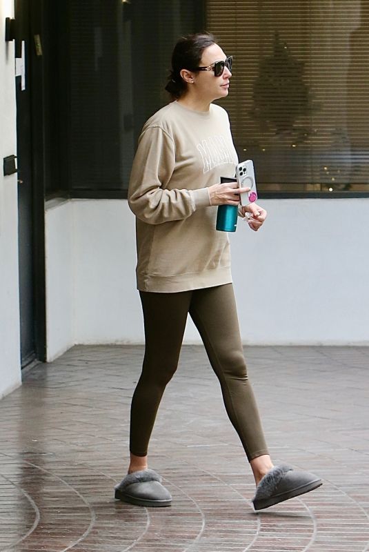 GAL GADOT Out and About in Beverly Hills 12/19/2023