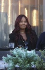 GARCELLE BEAUVAIS Out for Lunch with Friends in Los Angeles 12/08/2023