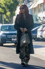 GARCELLE BEAUVAIS Out for Lunch with Friends in Los Angeles 12/08/2023