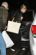 GIGI HADID Night Out in New York 12/01/2023