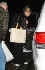 GIGI HADID Night Out in New York 12/01/2023