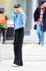 GIGI HADID Out and About in New York 12/06/2023