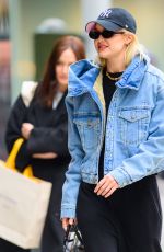 GIGI HADID Out and About in New York 12/06/2023