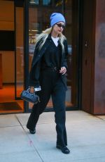 GIGI HADID Out Shopping in New York 12/19/2023