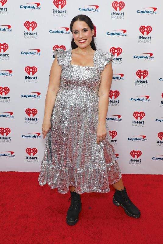 GINA NAOMI BAEZ at iHeartRadio z100’s Jingle Ball 2023 Presented By Capital One at Madison Square Garden in New York 12/08/2023