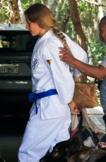 GISELE BUNDCHEN Arrives at Jiu-Jitsu Gym in Miami 12/03/2023