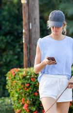 GISELE BUNDCHEN Out for a Dog Walk in Miami 12/08/2023