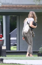 GISELE BUNDCHEN Outside Her New House in Miami 10/14/2023