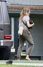 GISELE BUNDCHEN Outside Her New House in Miami 10/14/2023