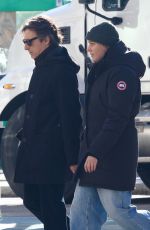 GRETA GERWIG and Noah Baumbach Out in New York 12/19/2023