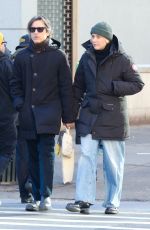 GRETA GERWIG and Noah Baumbach Out in New York 12/19/2023