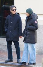GRETA GERWIG and Noah Baumbach Out in New York 12/19/2023
