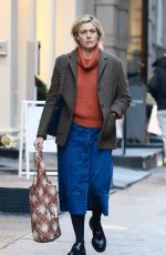 GRETA GERWIG Out and About in New York 12/26/2023