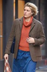 GRETA GERWIG Out and About in New York 12/26/2023
