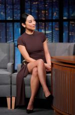 GRETA LEE at Late Night with Seth Meyers in New York 12/19/2023