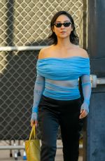 GRETA LEE Leaves Jimmy Kimmel Live! in Los Angeles 12/06/2023