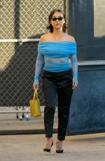 GRETA LEE Leaves Jimmy Kimmel Live! in Los Angeles 12/06/2023