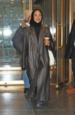 GRETA LEE Leaves NBC Studios in New York 12/20/2023