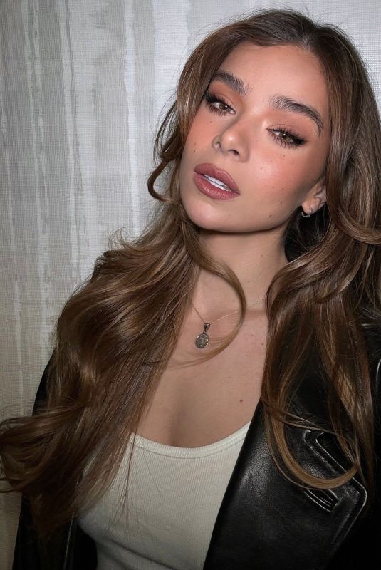 HAILEE STEINFELD at a Photoshoot 12/29/2023