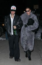 HAILEY and Justin BIBER Out for Dinner in Aspen 12/17/2023