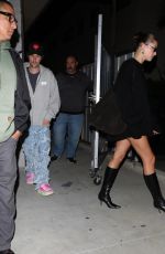 HAILEY and Justin Bieber Leaves a Church in Los Angeles 11/29/2023
