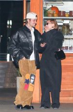 HAILEY and Justin BIEBER Leaves a Dinner in Malibu 12/10/2023
