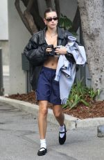 HAILEY and Justin BIEBER Leaves Pilates Class in Brentwood 11/30/2023