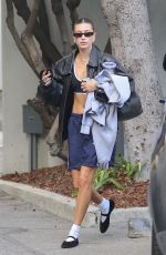 HAILEY and Justin BIEBER Leaves Pilates Class in Brentwood 11/30/2023