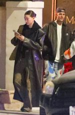 HAILEY and Justin BIEBER Out for Dinner at Matsuhisa in Beverly Hills 12/13/2023