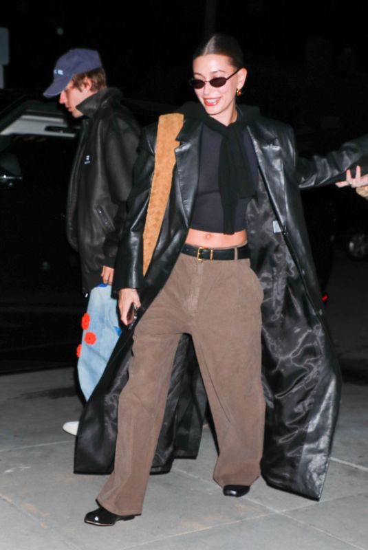 HAILEY and Justin BIEBR Arrives at Saban Theater in Los Angeles 12/13/2023