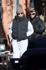 HAILEY BIEBER Out for Breakfast in Aspen 12/16/2023