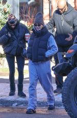 HAILEY BIEBER Out for Breakfast in Aspen 12/16/2023