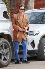 HAILEY BIEBER Out for Breakfast in Aspen 12/18/2023