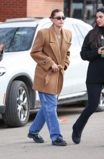 HAILEY BIEBER Out for Breakfast in Aspen 12/18/2023