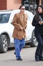 HAILEY BIEBER Out for Breakfast in Aspen 12/18/2023