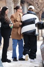 HAILEY BIEBER Out for Breakfast in Aspen 12/18/2023