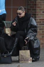 HAILEY BIEBER Out for Coffee with Friends in Aspen 12/18/2023