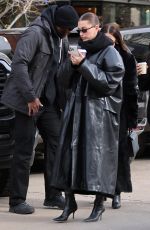 HAILEY BIEBER Out for Coffee with Friends in Aspen 12/18/2023