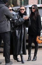 HAILEY BIEBER Out for Coffee with Friends in Aspen 12/18/2023