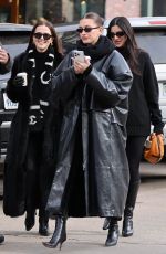 HAILEY BIEBER Out for Coffee with Friends in Aspen 12/18/2023