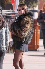 HAILEY BIEBER Out with Friends in Aspen 12/17/2023