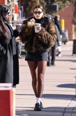 HAILEY BIEBER Out with Friends in Aspen 12/17/2023
